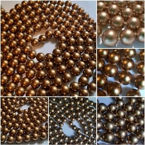SALE! 🔥 Vintage South Seas Golden Mocha Colored Akoya Pearls 7-8mm $140 OFF! 🔥